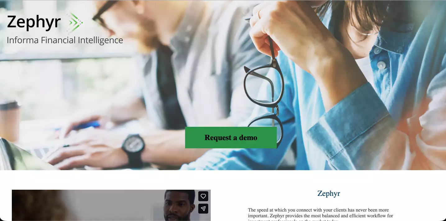 website zephyr